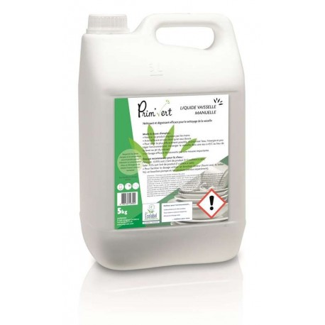 Prim'Vert Liquide vaisselle manuelle 5KG