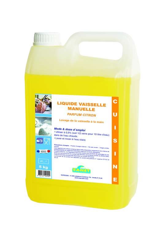 Liquide vaisselle manuelle parfum Citron 5 Kg ELIPRO 11,45  chez Netup  Appro