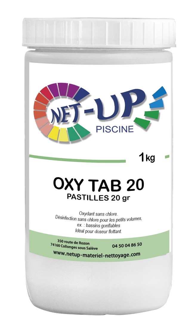 Oxygène actif Tab 20 gr 1 Kg OCEDIS 20,03 € chez Netup Appro