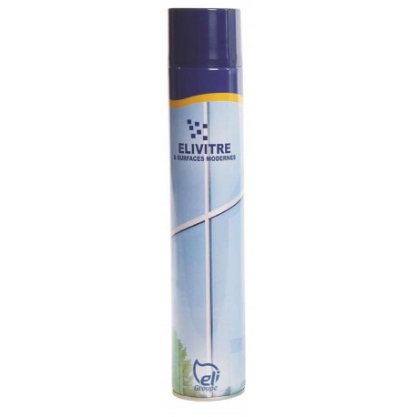 ELIVITRE Aérosol de 750ml Nettoyant vitres et surfaces modernes