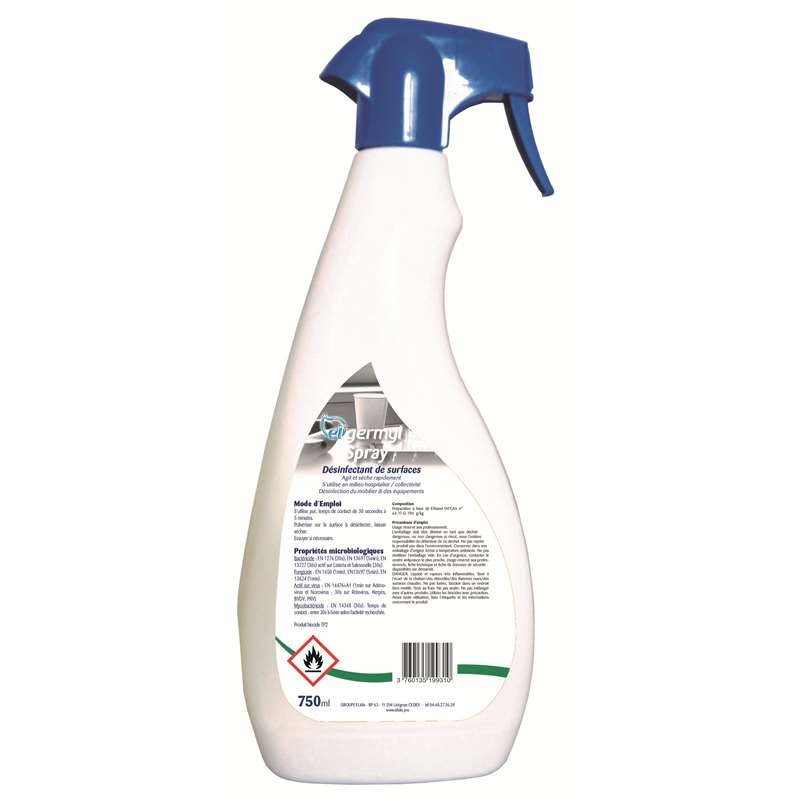 Spray nettoyant désinfectant pour surfaces sans rinçage Purell® 750ml