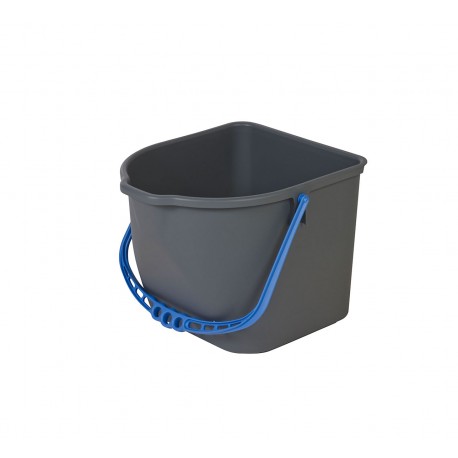Seau 15L noir avec anse