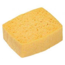 Eponge végétale blonde bordée