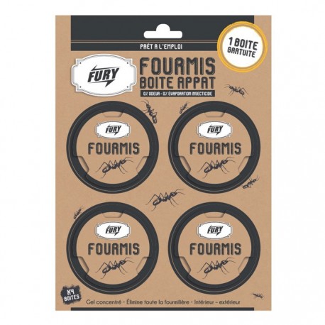 FURY BOITE FOURMIS X 4