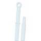 Manche Brosshygien monobloc blanc 1.40m diam 32mm