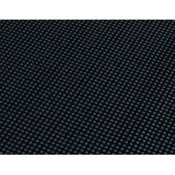 Tapis d'extérieur 60 cm x 80 cm Noir Rubber Brush