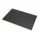 Tapis d'extérieur 60 cm x 80 cm Noir Oct O Mat