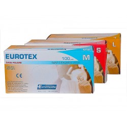 Gants en Latex sans poudre 9/10 EURODEX
