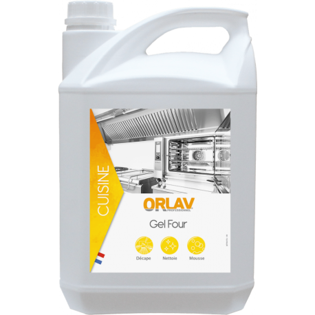 Nettoyant four en gel ORLAV 5kg