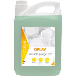 Liquide vaisselle économique Actiff Pro citron 5 L - Liquide