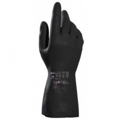 Gants en néoprène latex noir MAPA ALTO 415 T8