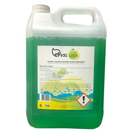 Liquide vaisselle manuelle ultra concentré ELIVSL Ultra 5L