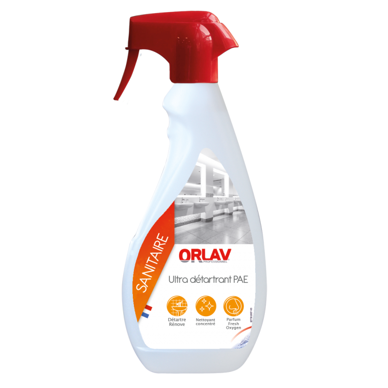 Ultra détartrant et rénovant PAE 750 ml ORLAV 5,98 € chez Netup Appro