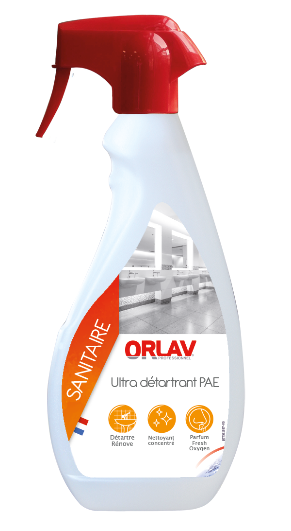 Ultra détartrant et rénovant PAE 750 ml ORLAV 5,98 € chez Netup Appro
