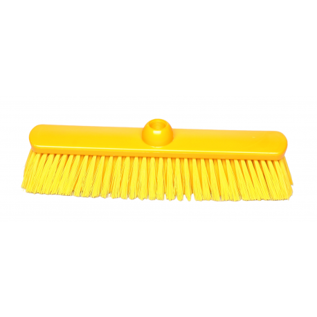 Balai alimentaire 37 cm souple jaune