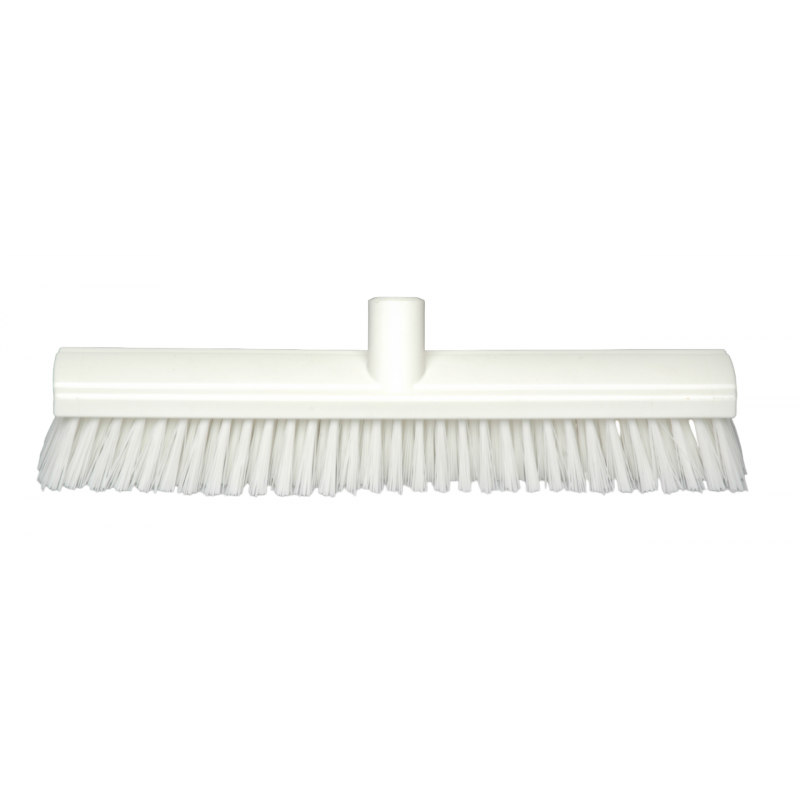 Balai brosse alimentaire HACCP blanc 30 cm