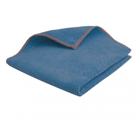 Lavette microfibre supérieure Bleue x5