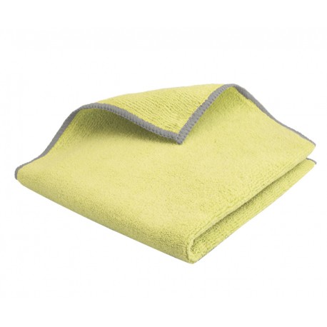 Lavette microfibre supérieure Jaune x5