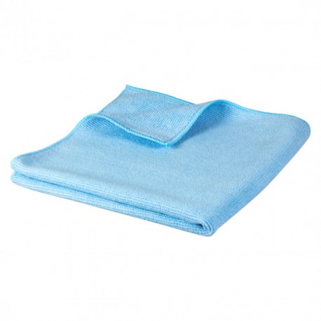 Chiffons microfibres bleus 40 x 40 cm x5