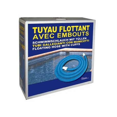 TUYAU FLOTTANT D38 10M AVEC EMBOUT